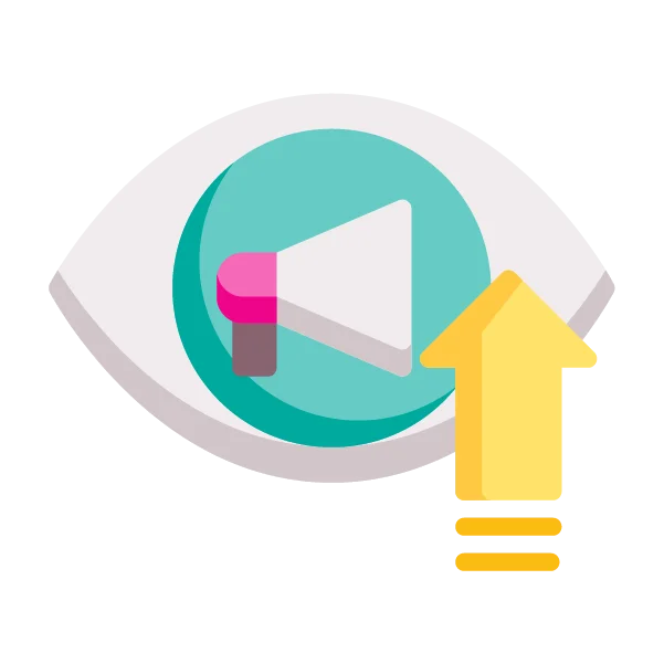Increased By creating visually